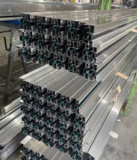 Aluminios Barcelona. Perfiles de extrusión